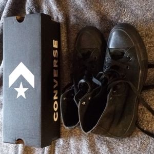 Converse All Star tennis shoes 6.5 Black